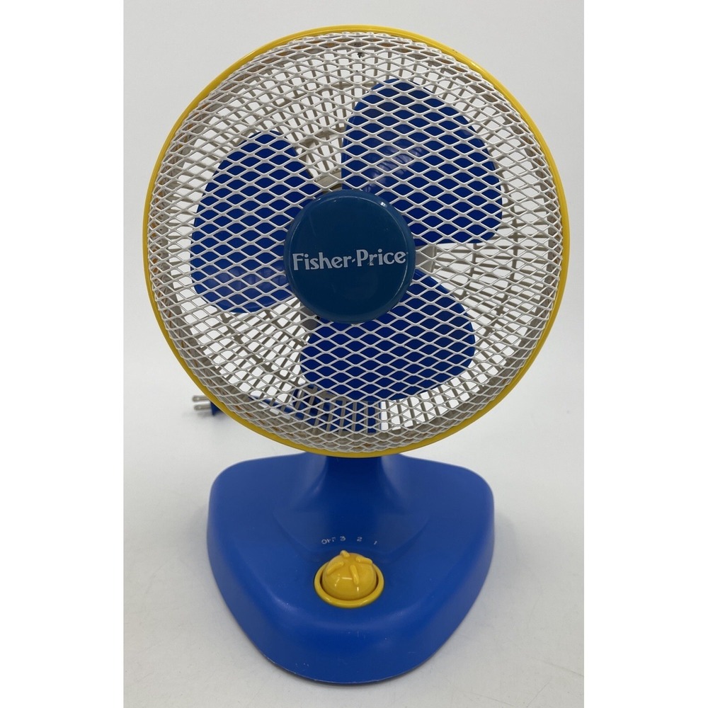 Fisher-Price 3 Speed 14" Table Fan # FPF-200 Kids Table Duracraft Corp Vintage - Picture 2 of 7